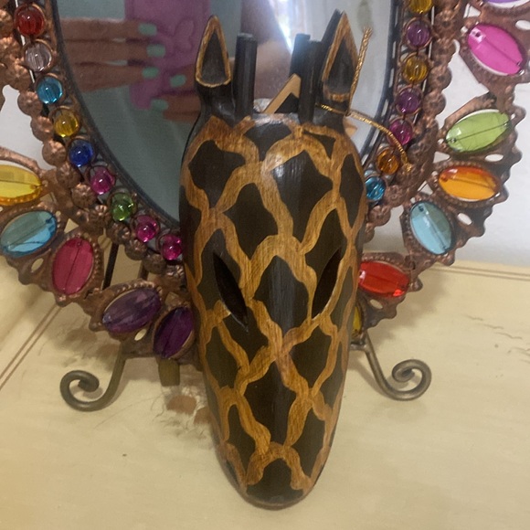 Hand Painted Wooden African Animal Wall Decor
Giraffe Mask Made in Indonesia - Picture 10 of 12